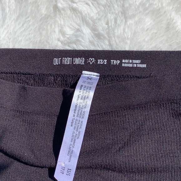 Black Ribbed Urban Outfitters Tube Top - Picture 2 of 5